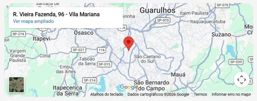 São Paulo Rua Vieira Fazenda, 96 - Vila Mariana SP - 04117-030 localizacao endereco lupha consultoria
